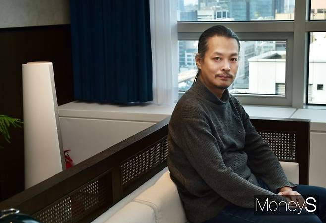 윤동국 대표(51)는 AI 솔루션 서비스 기업 어노테이션에이아이와 로보틱스 모빌리티 기업 위즈진을 모두 운영하는 CEO 겸 과학자다. /사진=임한별 기자