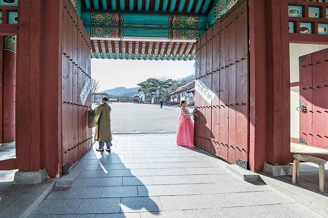 남산골한옥마을 세시절기행사 '입춘' 참고 이미지 [서울시 제공. 재판매 및 DB 금지]