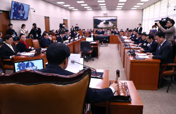 1일 서울 여의도 국회에서 농림축산식품해양수산위원회 전체회의가 열리고 있다.(사진=뉴스1)