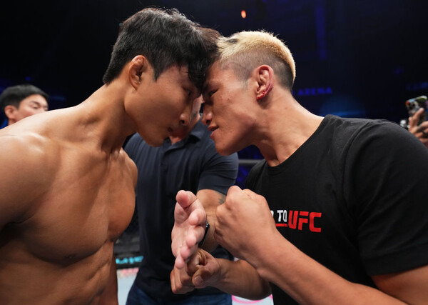 로드 투 UFC(ROAD TO UFC) 시즌 1 페더급(65.8kg) 우승자 이정영은 오는 4일(이하 한국시간) 미국 네바다주 라스베이거스 UFC 에이펙스에서 열리는 'UFC 파이트 나이트: 돌리제 vs 이마보프'에서 블레이크 빌더(33∙미국)와 맞붙는다. 사진┃UFC 제공