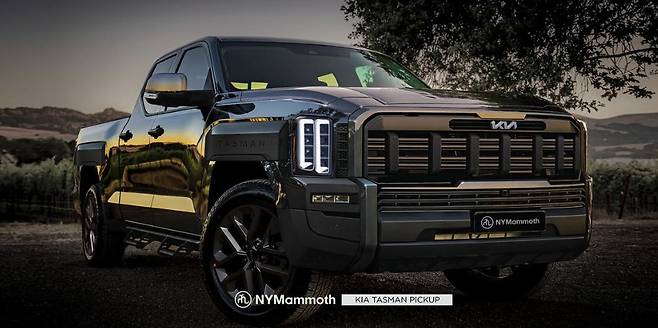 기아 픽업트럭 '타스만' 예상도 (출처 : 뉴욕맘모스)