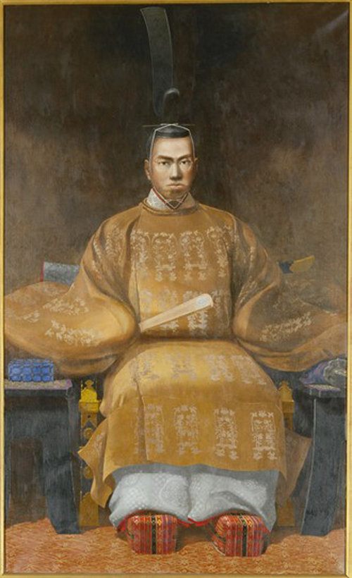 막부의 대미 통상조약 칙허 요구를 거부한 고메이 천황(재위 1846∼1867년). 사진 출처 위키피디아