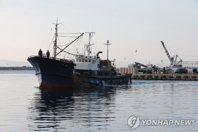 경북 울진군 후포항의 어선들. <연합뉴스>