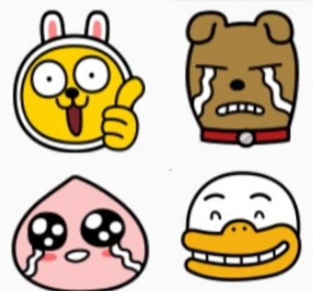 카카오톡 기본 이모지. 사진=카카오톡 캡처