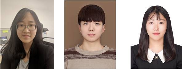 (왼쪽부터) 이가영 교수, 송준기 학생, 이수연 학생. KAIST