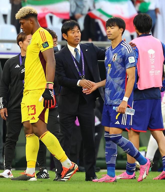 ▲ 일본 축구대표팀이 이란과 2023 카타르 아시안컵 8강에서 1-2로 역전패, 탈락했다. ⓒ연합뉴스