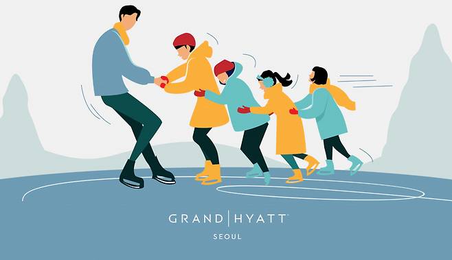 그랜드 하얏트서울의 재능기부 일러스트