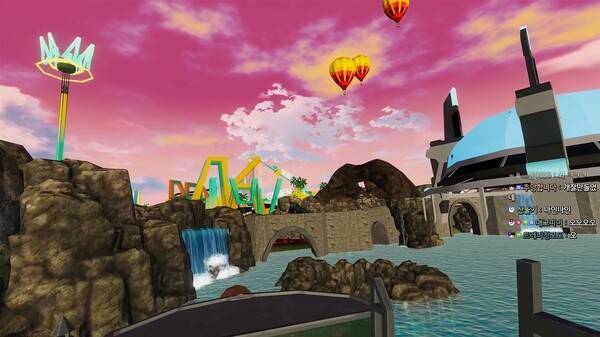- 왁타랜드를 탐방하는 우왁굳 [출처: 우왁굳 아프리카 방송 中]