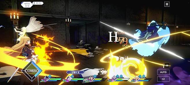 일반 전투 화면