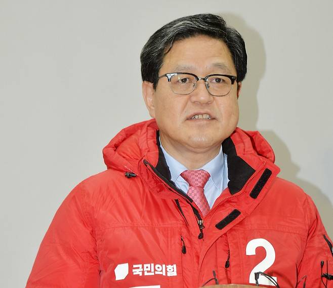 충북 동남4군 예비후보로 등록한 김성회 전 대통령실 종교다문화비서관 [김성회 전 비서관 제공. 재판매 및 DB 금지]