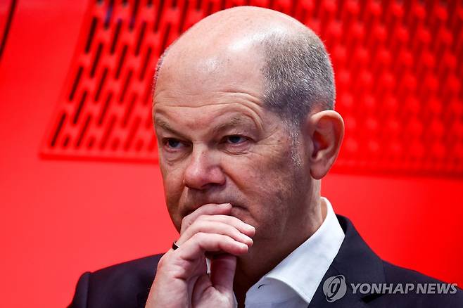 숄츠 총리 [EPA=연합뉴스 자료사진]