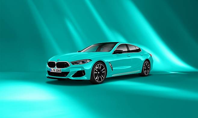 M850i 인디비주얼 에디션 민트 그린. 사진제공=BMW코리아