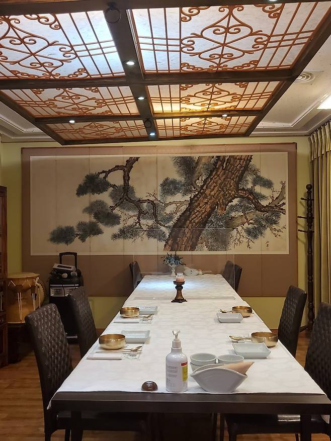 ▲ 윤석열 대통령이 검찰총장 시절이던 2020년 3월 30일, 손준성 대검 수사정보정책관과 오찬 간담회를 한 서울 서초구의 한정식집.