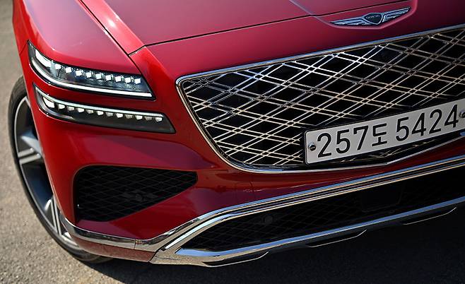 제네시스 GV80 3.5 T AWD. 김학수 기자