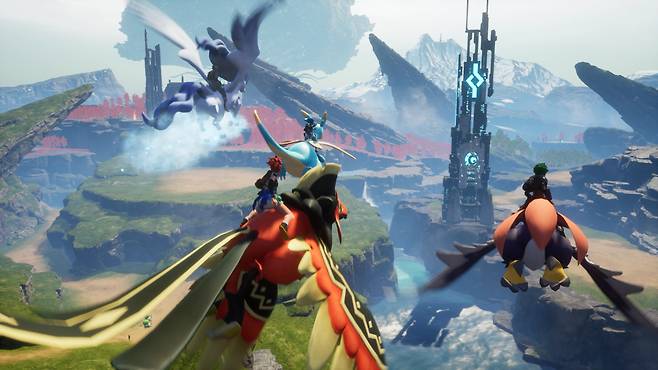 신작 오픈월드 게임 '팔월드'(출처=스팀 '팔월드' 판매 페이지).