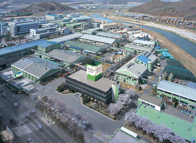 노루페인트 안양공장 전경. /노루페인트 제공