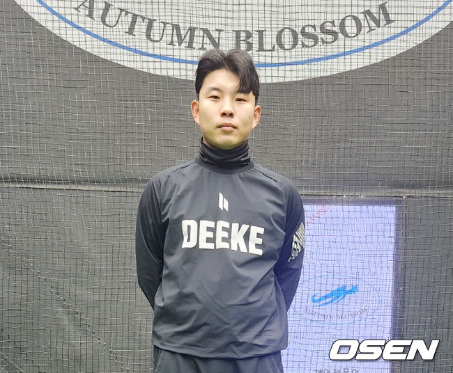 [OSEN=이상학 기자] 송우현이 은퇴 후 대전 도슨트 베이스볼에서 코치로 새출발한다. /waw@osen.co.kr