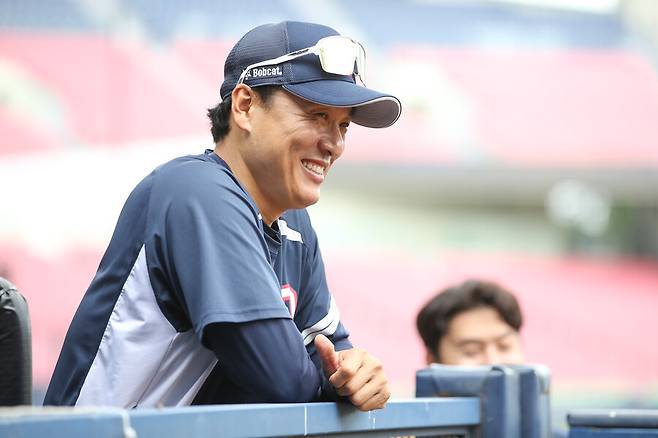 ▲ 감독 2년차를 맞은 이승엽 두산 감독이 올해는 두산을 정상으로 이끌 수 있을까. ⓒ두산 베어스
