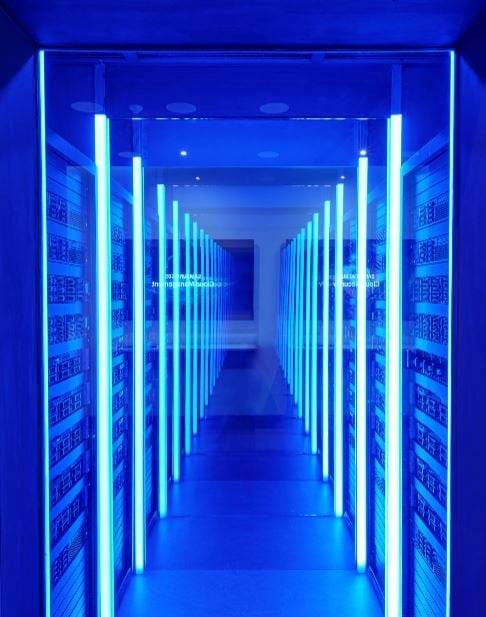 삼성SDS 데이터센터 내부