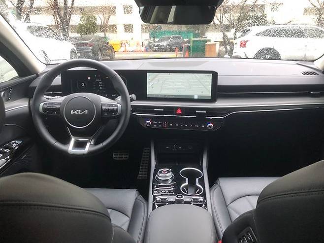 더 뉴 K5 인테리어. ⓒ데일리안 박영국 기자