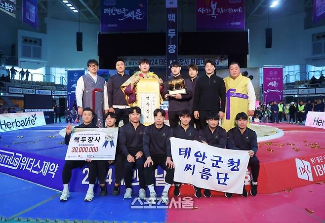 태안군청 씨름단. 대한씨름협회