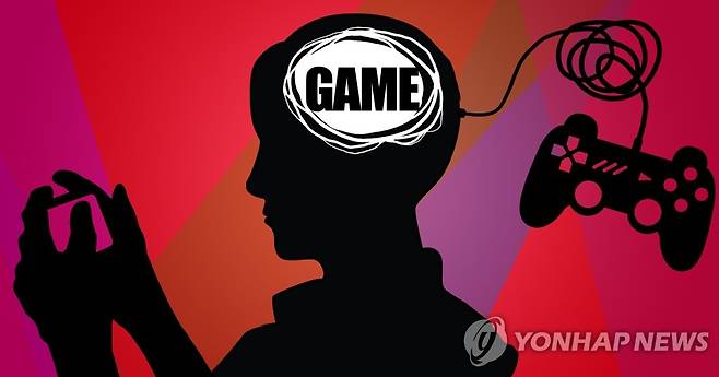 스마트폰·게임 중독 (PG) [김토일 제작] 일러스트