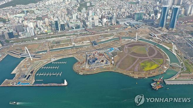 부산항 북항 재개발 사업지 내 해양 문화지구 [부산항만공사 제공]