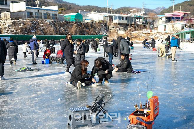 ‘제19회 포천 백운계곡 동장군 축제’ 전경.(사진=포천시 제공)