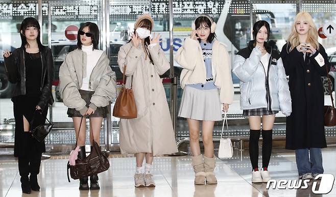 아이브 레이(왼쪽부터)와 가을, 장원영, 안유진, 이서, 리즈 / 뉴스1 ⓒ News1 권현진 기자