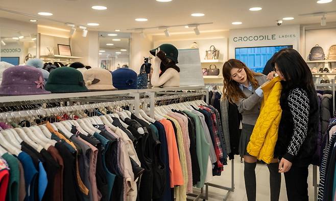 Crocodile Ladies store [Courtesy of Fashion Group Hyungji]