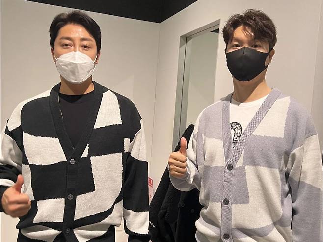 개그맨 손헌수와 박수홍. [손헌수 인스타그램]