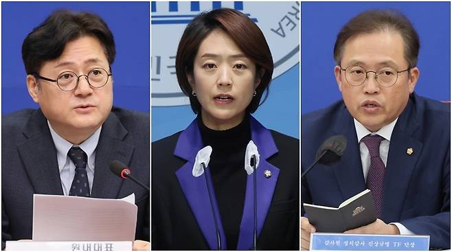 민주, 홍익표·고민정·송기헌·민홍철·김두관 단수 공천 홍익표·고민정·송기헌 [연합뉴스 자료사진]