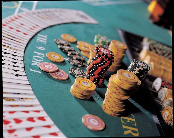 카지노 칩. /조선DB