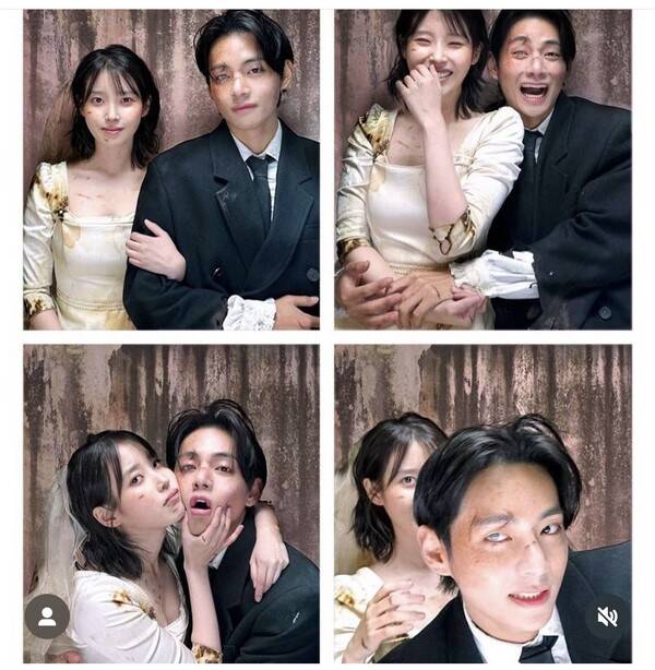 아이유·뷔 [아이유 SNS]