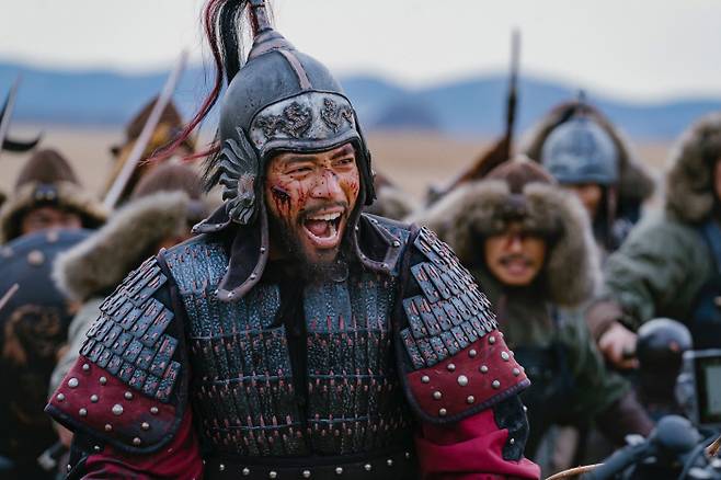 <고려 거란 전쟁>에서 ‘애전 전투’를 끝으로 양규가 전사하는 장면. KBS 제공