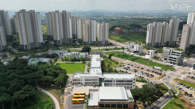 ▲동방평택복지타운에는 장애인복지시설인 동방학교와 동방아동재활원 및 아동보호시설인 야곱의 집 등이 있다.