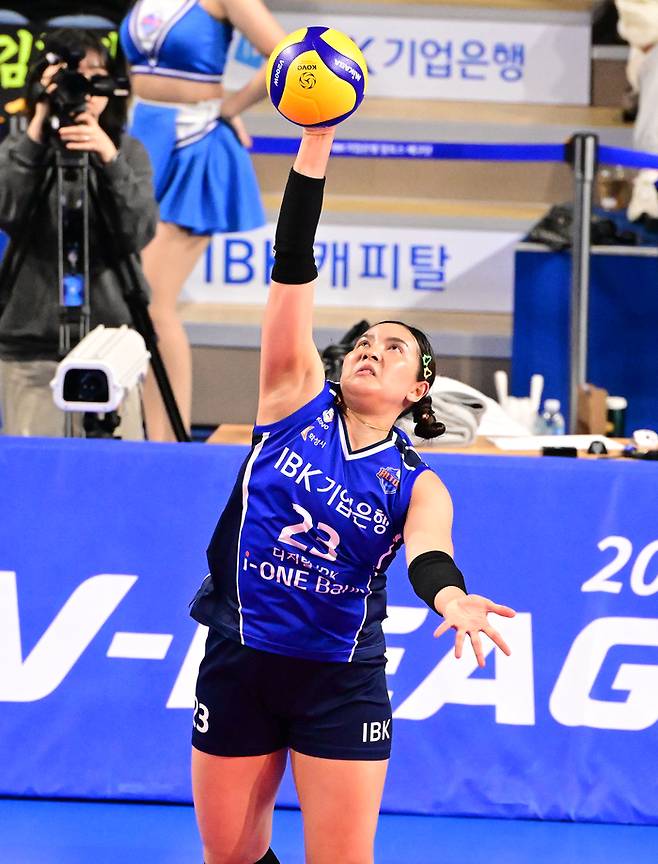 IBK기업은행 세터 폰푼. 제공 | 한국배구연맹