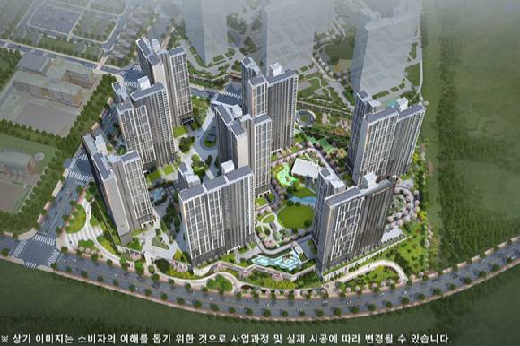 '더샵 탕정인피니티' 조감도. [사진=포스코이앤씨]