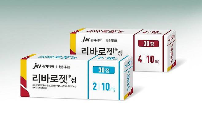 이상지질혈증 복합성분 개량신약 ‘리바로젯.’ /JW중외제약
