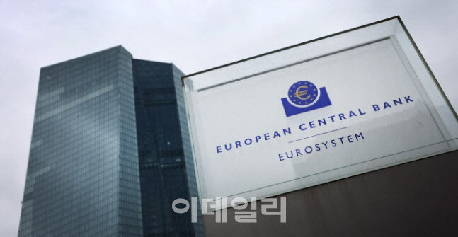 독일 프랑크푸르트에 있는 유럽중앙은행(ECB) 청사 (사진=AFP)