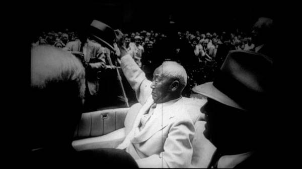 영화 '건국전쟁'에 담긴 이승만 전 대통령의 1954년 방미 기간 뉴욕 맨해튼 '영웅의 거리' 카퍼레이드 장면 /다큐스토리 제공