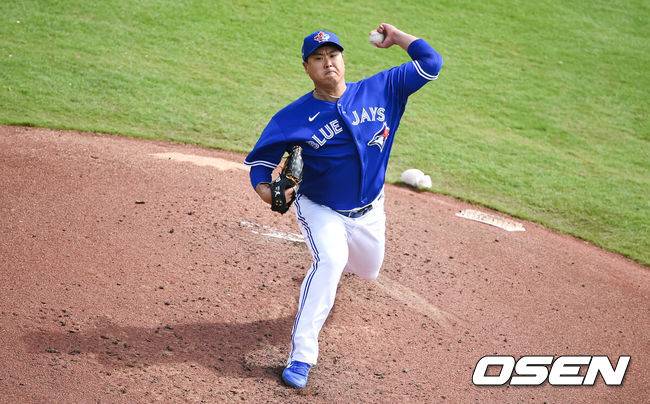 [OSEN=더니든(미국 플로리다주), 박준형 기자]&nbsp;토론토 시절 류현진. /soul1014@osen.co.kr