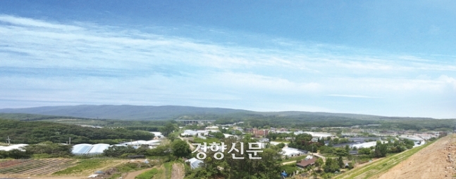 대규모 토지 지분거래 사실이 확인된 경기도 성남시 금토동 일대 개발제한구역