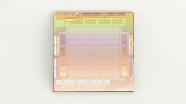메타의 인공지능(AI) 반도체인 '메타 훈련·추론 가속기(MTIA)' 1세대 다이. (사진=메타)