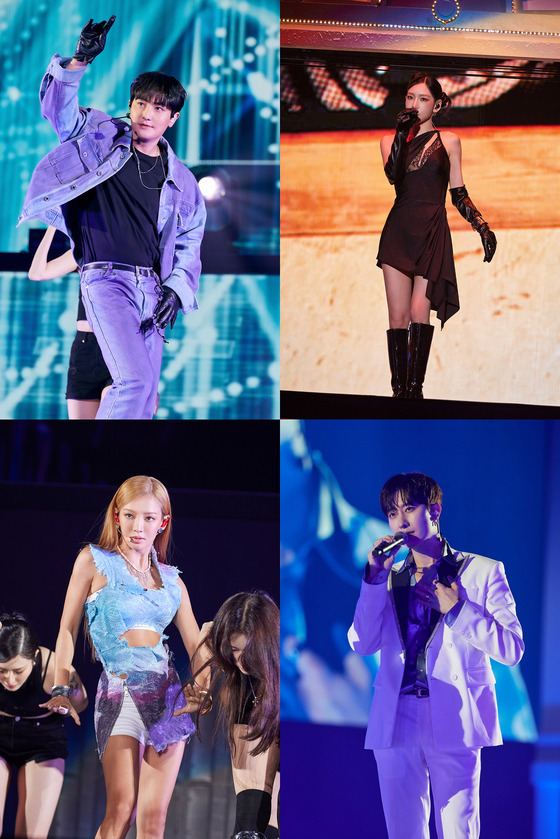 SM Entertainment artists at the ″SMTOWN Live 2024 SMCU Palace @Tokyo″ concert held in Japan on Feb. 21 and 22 [SM ENTERTAINMENT]