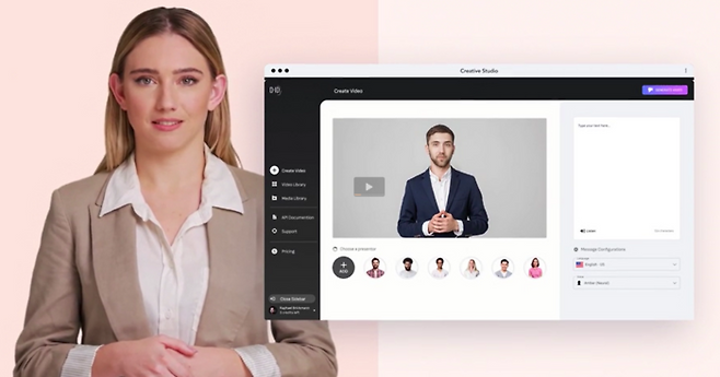 DiD는 실존 인물(모델)의 얼굴과 몸을 촬영하고 목소리를 녹음해 ‘디지털 휴먼’으로 탄생시키는 기술을 보유하고 있다. [사진=DiD]