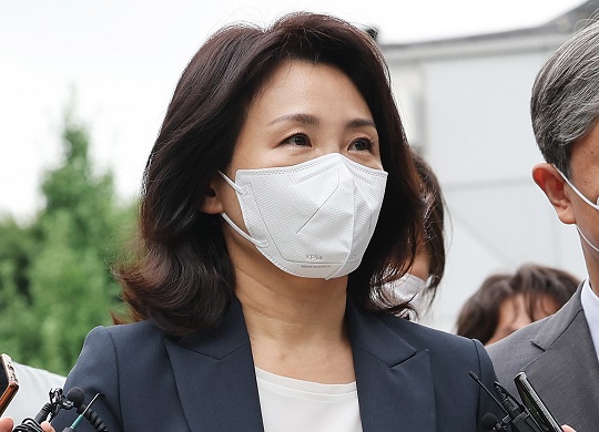 이재명 더불어민주당 대표 배우자 김혜경 씨 (출처 : 뉴스1)