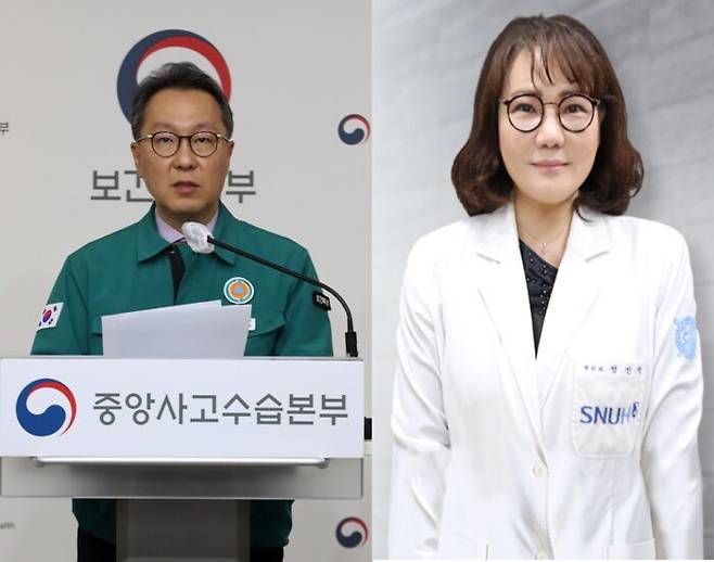 서울대 의대 교수협의회가 지난 23일에 가진 정부와의 회동 결과에 대해 긍정적 전망을 내놓았다. (왼쪽) 보건복지부 박민수 제2차관, (오른쪽) 서울대 의대 교수협의회 정진행 비상대책위원장 [사진=뉴스1(박차관), 분당서울대병원(정 위원장)]