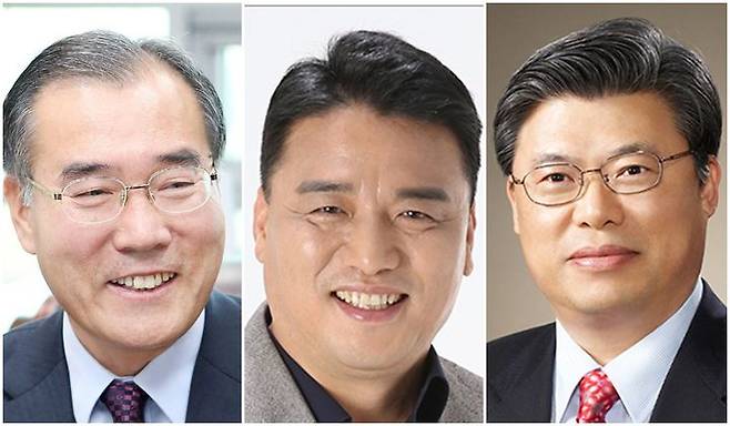 더불어민주당 이개호 정책위 의장과 박노원·이석형 예비후보. (사진=뉴시스DB) *재판매 및 DB 금지
