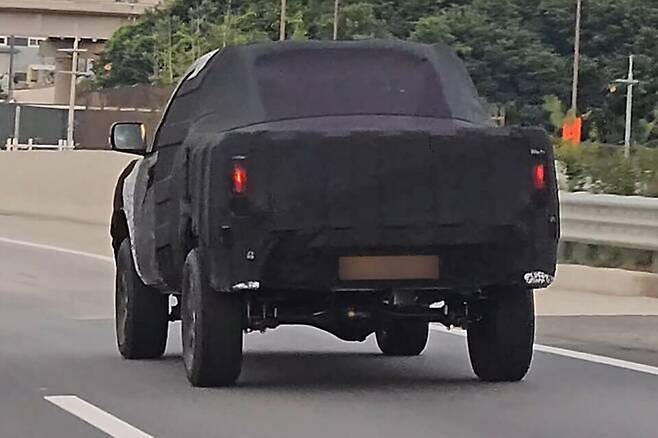 기아 '타스만' 테스트카 (출처 : 오토스파이넷)